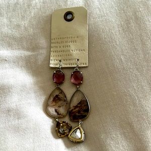 Beautiful jeweled drop earrings